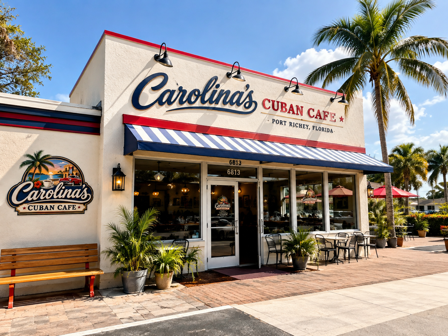 Exterior of Carolina’s Cuban Cafe in Port Richey